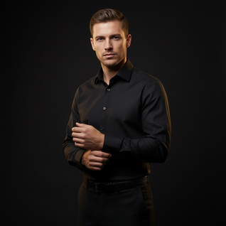 VALANT Performance Knit Slim Fit Shirt