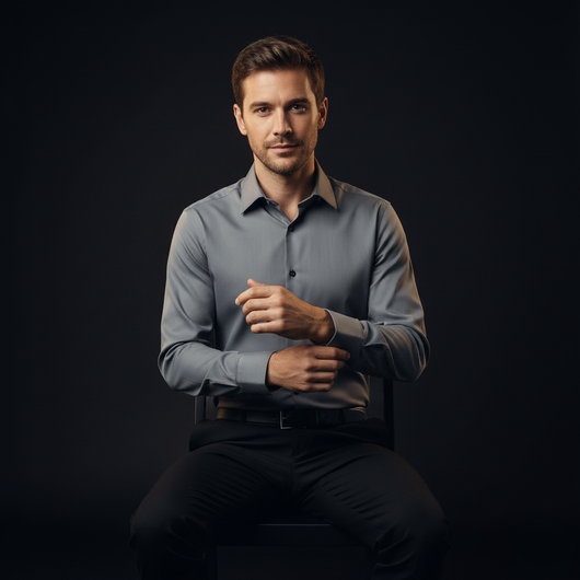 VALANT Performance Knit Slim Fit Shirt