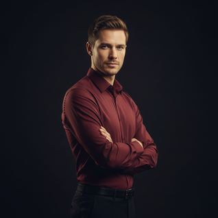 VALANT Performance Knit Slim Fit Shirt